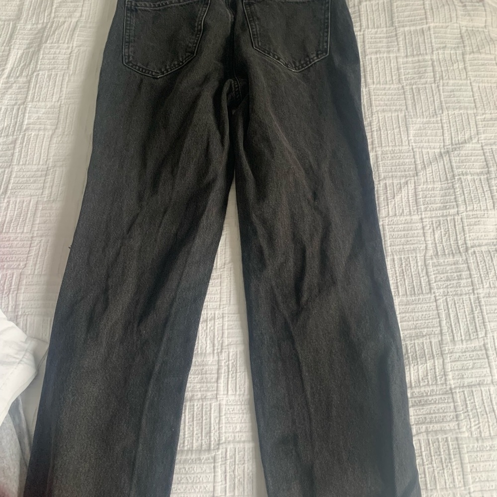 Garage Black Straight Jeans Classic Style